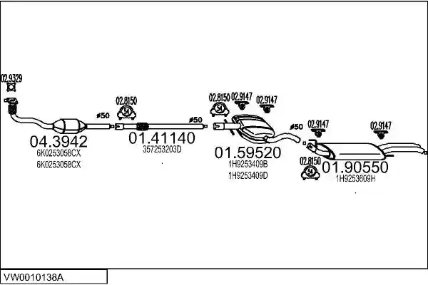 MTS VW0010138A136935