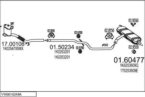 MTS VW0010249A018392
