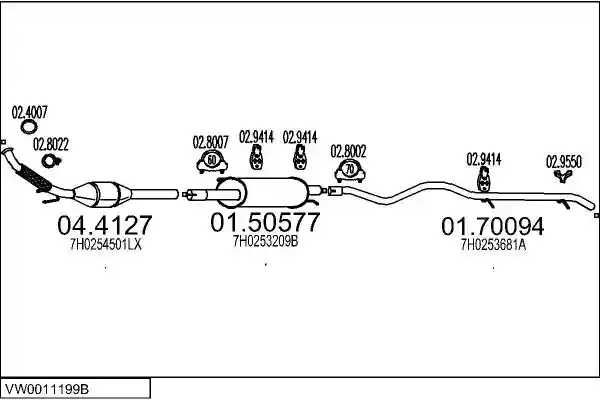 MTS VW0011199B017364