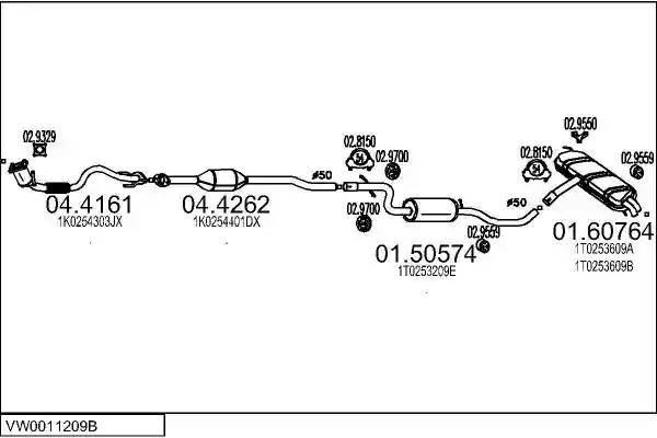 MTS VW0011209B017174