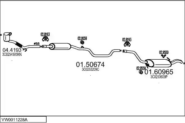 MTS VW0011228A005668