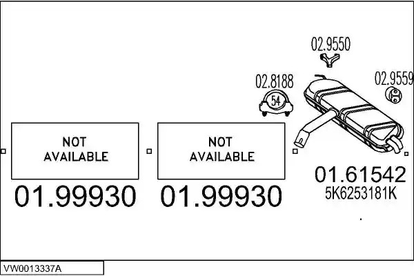 MTS VW0013337A031340