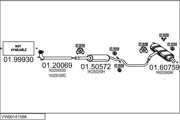 MTS VW0014159A017871