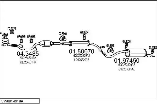 MTS VW0014918A017738