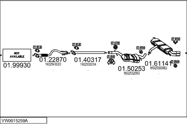 MTS VW0015259A018920