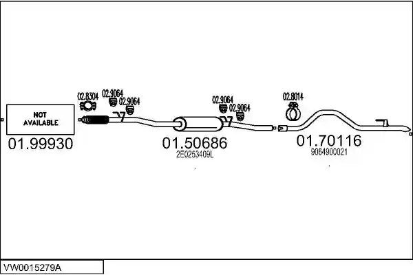 MTS VW0015279A019418