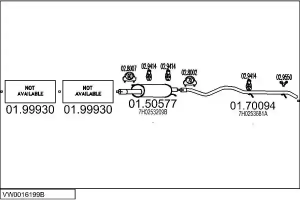 MTS VW0016199B023267