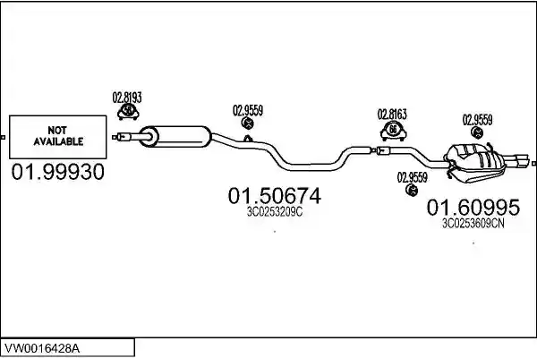 MTS VW0016428A028285