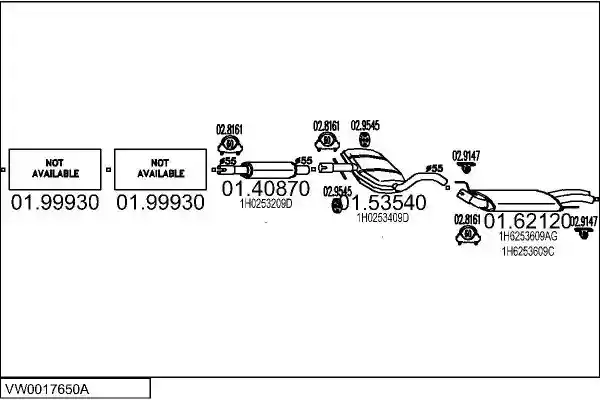 MTS VW0017650A001877