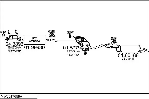 MTS VW0017658A015787