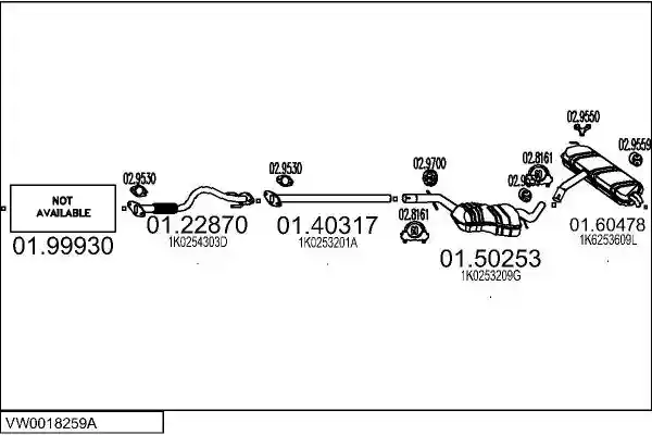 MTS VW0018259A019469