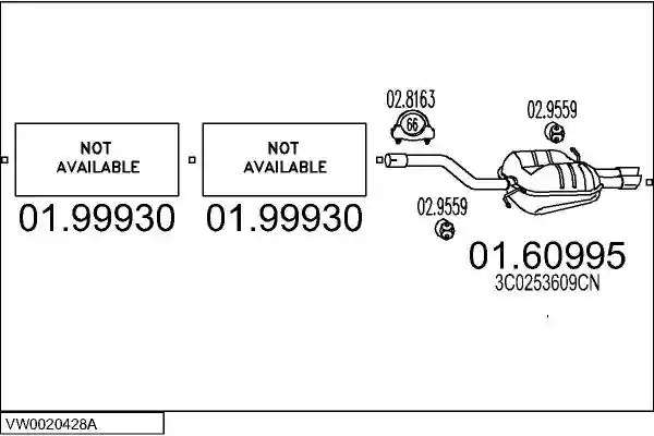 MTS VW0020428A031972