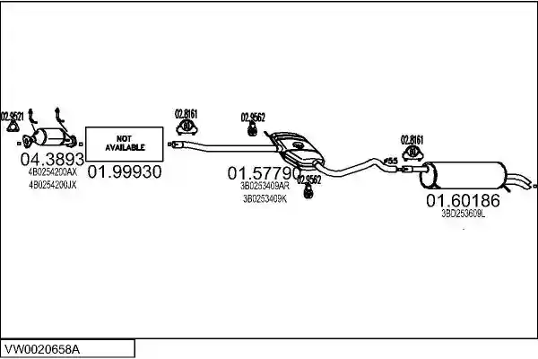 MTS VW0020658A015783
