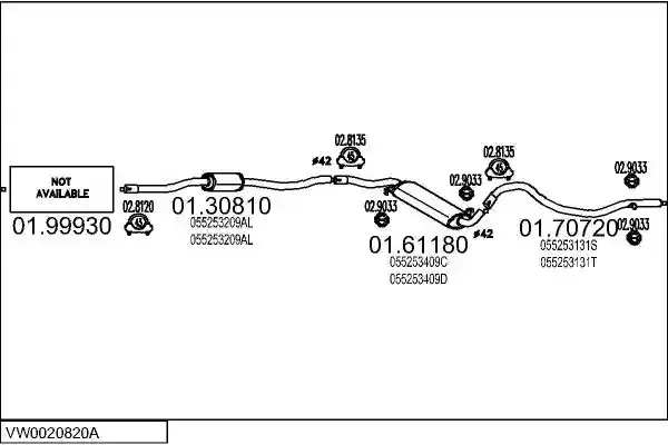 MTS VW0020820A006244