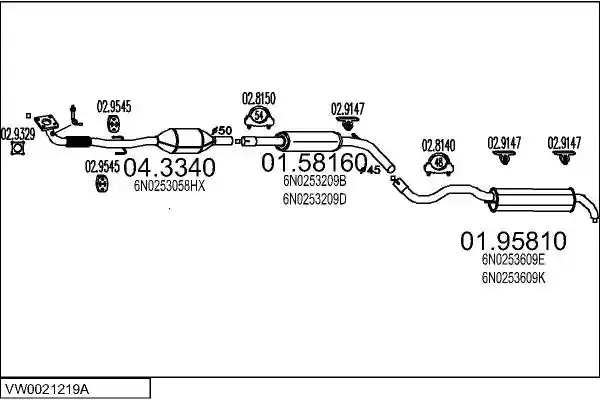 MTS VW0021219A014174