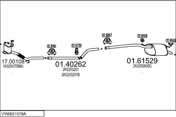 MTS VW0021578A024467