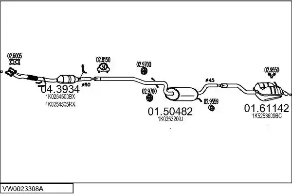 MTS VW0023308A033049