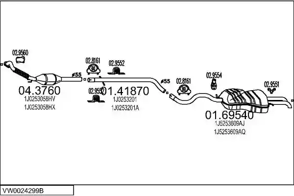 MTS VW0024299B010003