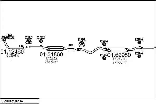 MTS VW0025820A006049