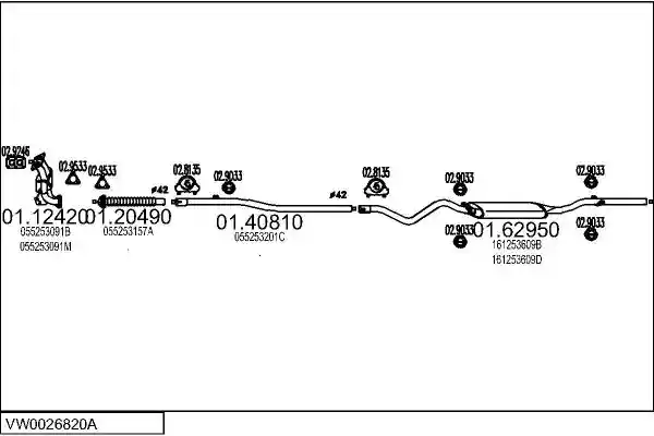 MTS VW0026820A001638