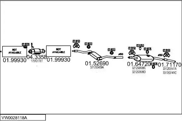 MTS VW0028118A001929