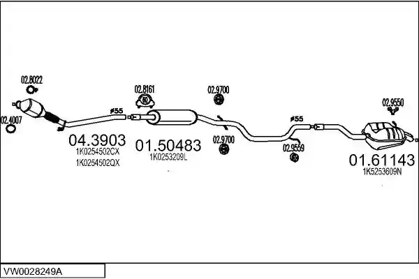 MTS VW0028249A022555