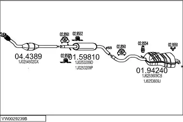 MTS VW0029239B014238