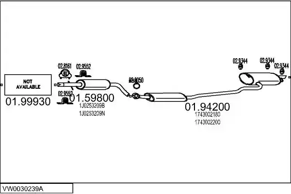 MTS VW0030239A017074