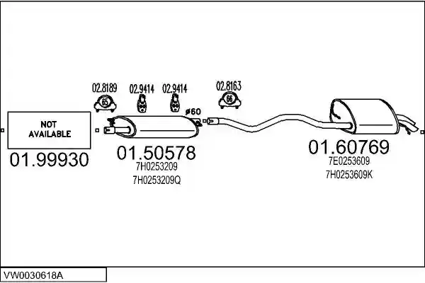 MTS VW0030618A032256