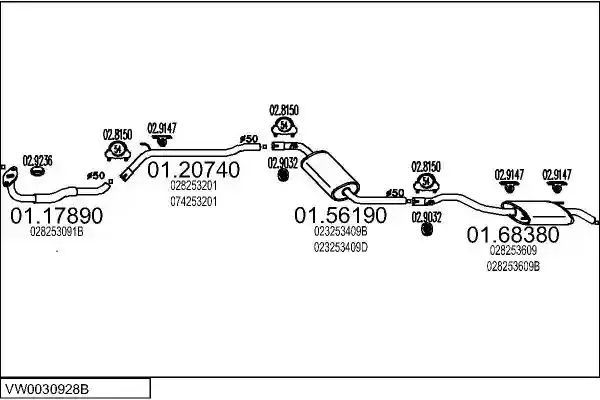 MTS VW0030928B001861