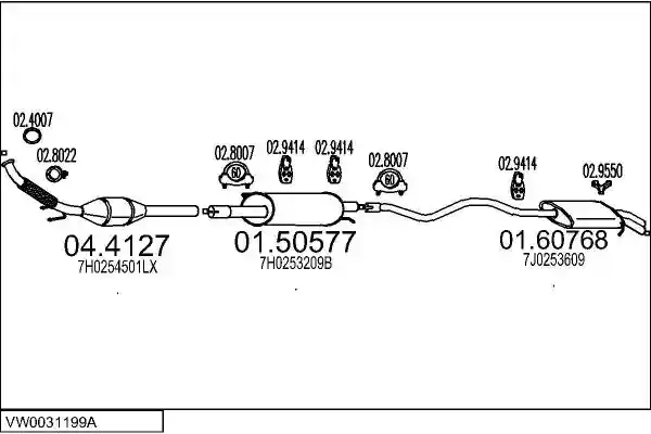 MTS VW0031199A017358