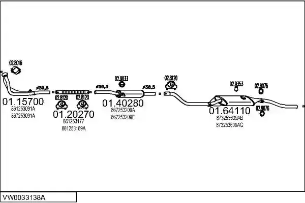 MTS VW0033138A001609