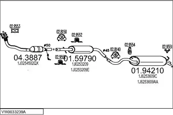 MTS VW0033239A017073