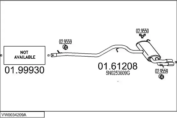 MTS VW0034209A030397