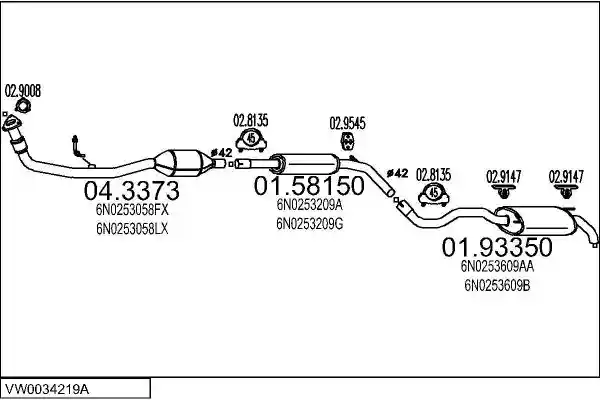 MTS VW0034219A014882