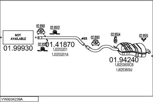 MTS VW0034239A017122