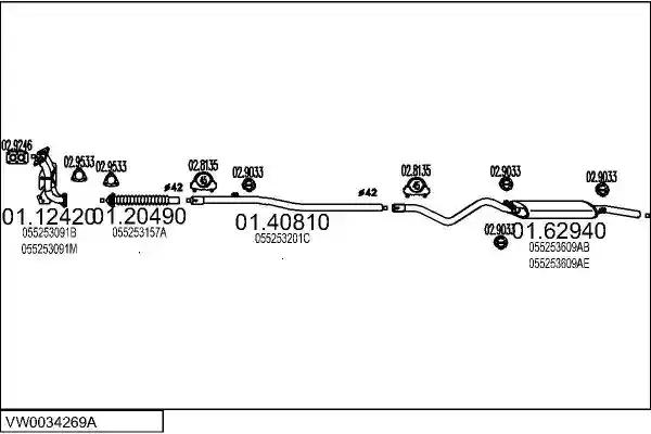 MTS VW0034269A001619