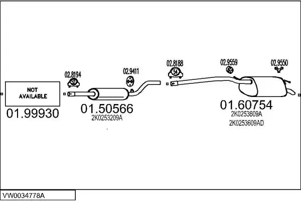 MTS VW0034778A010752