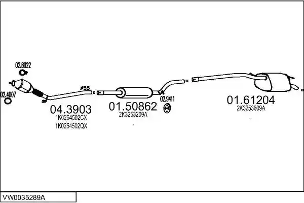 MTS VW0035289A017810