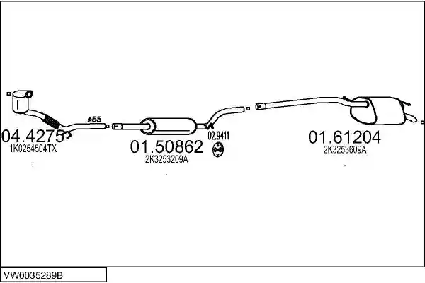 MTS VW0035289B017810