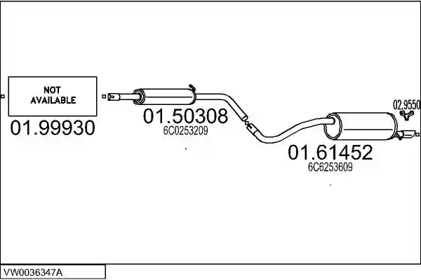 MTS VW0036347A121181
