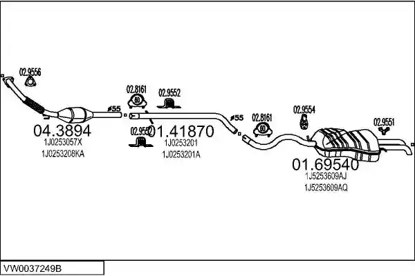 MTS VW0037249B011607