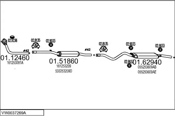 MTS VW0037269A001631