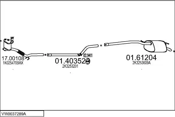 MTS VW0037289A024466