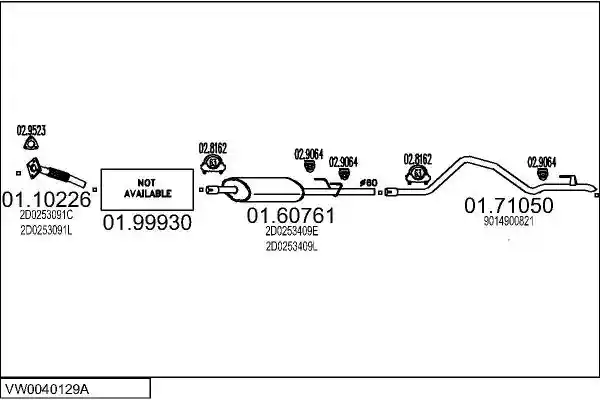 MTS VW0040129A014101