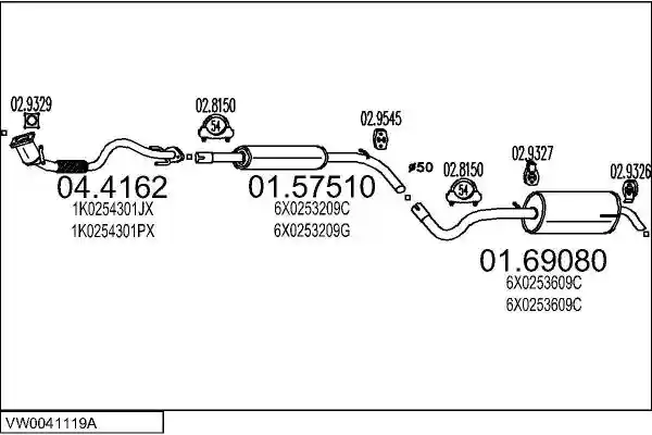 MTS VW0041119A008973