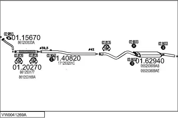 MTS VW0041269A001612