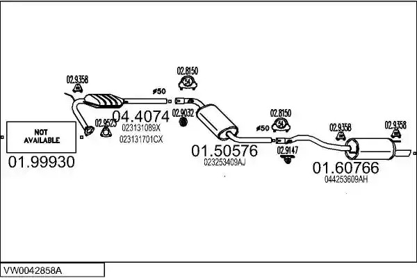 MTS VW0042858A007931