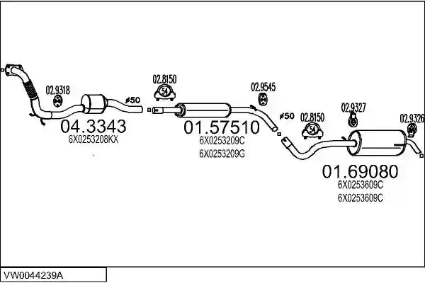 MTS VW0044239A013108
