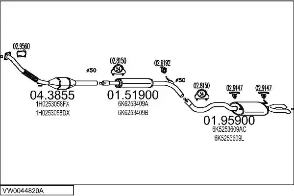 MTS VW0044820A059759